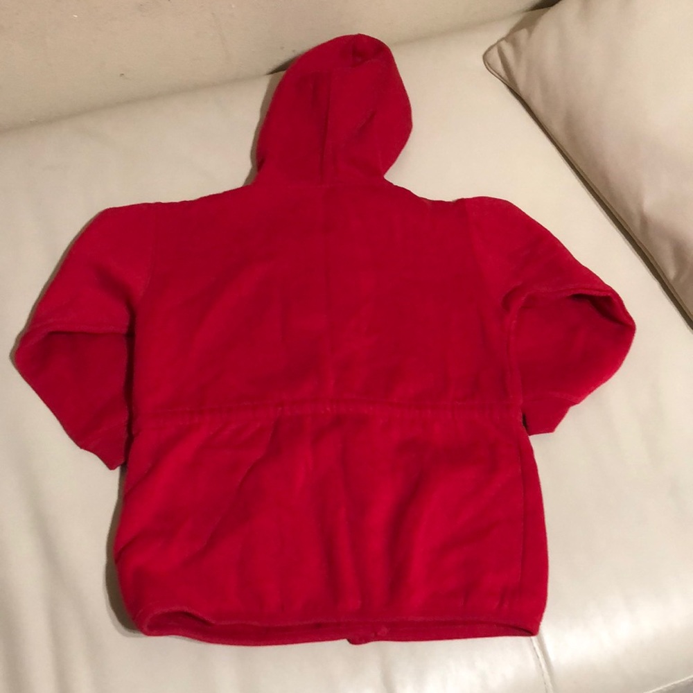 Red Jacket With Puppy Icon - Picture 2 of 3
